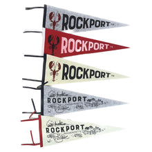 Load image into Gallery viewer, Screen Printed Rockport Pennant

