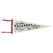 Load image into Gallery viewer, Screen Printed Rockport Pennant
